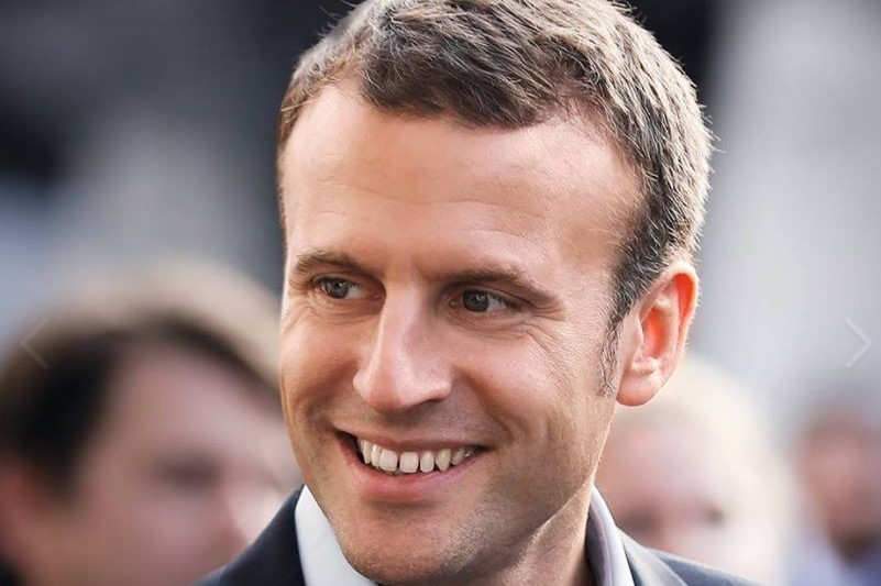 Emmanuel Macron, page Facebook