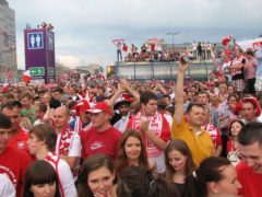 Fan zone Euro 2012 Varsovie