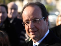 François Hollande, aux cérémonies du 11 novembre 2013