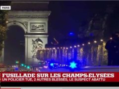 Fusillade à Paris, revendiquée par Daesch (capture France24)