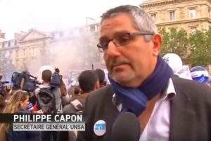 Philippe Capon, secrétaire géénral UNSA-Police (capture Itélé)