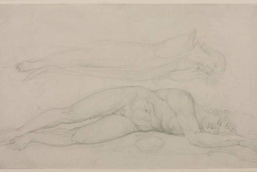 L'âme quittant le corps, par William Blake (1805) Tate