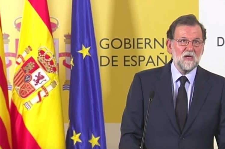 Mariano Rajoy, président du Gouvernement d'Espagne décrète trois jours de deuil (France 24)