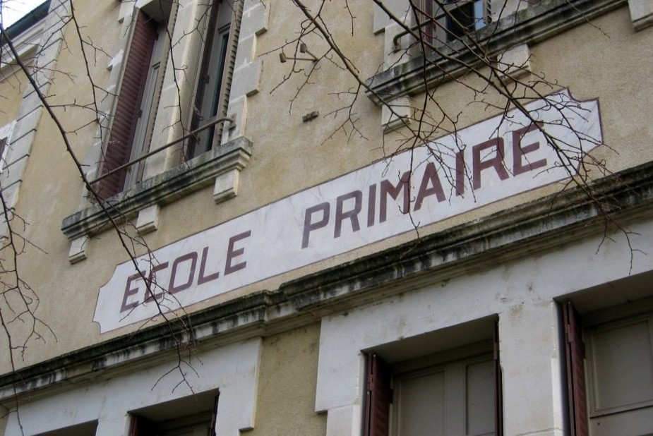 Ecole primaire, La Roche de Glun, France. Allison Meier/Flickr, CC BY-SA