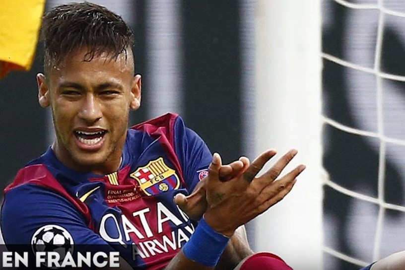 Neymar acheté par le PSG (capture Foot Mercato)