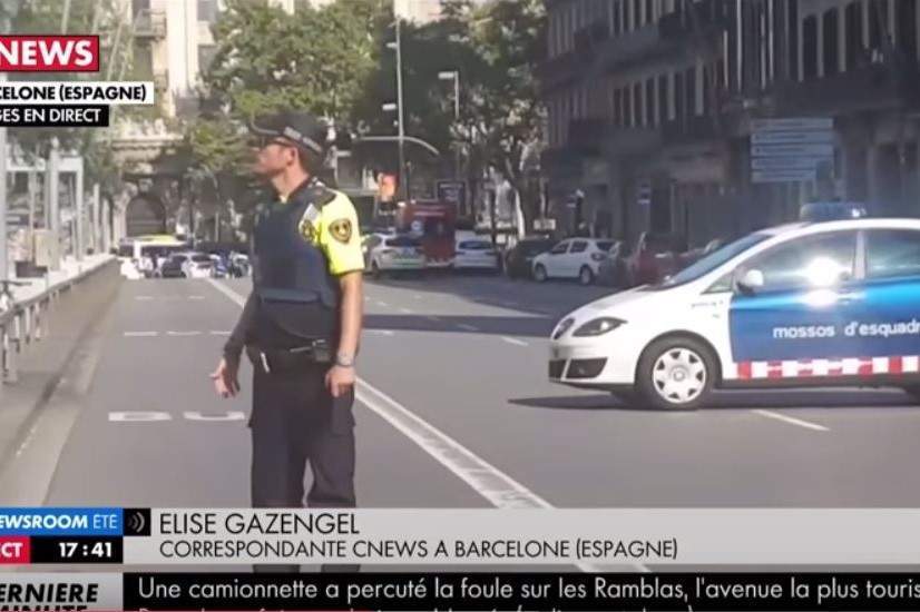 Attentat revendiqué par l'Etat Islamique (capture CNEWS)