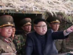 Nouveaux tirs de missiles de la Corée du Nord (capture)