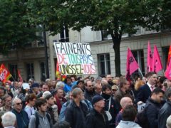Manifestation « contre les ordonnances Macron », Paris, 12 septembre 2017. Jeanne Menjoulet / Flickr, CC BY