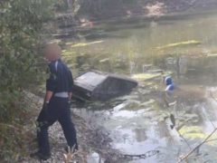 Voiture retrouvée 38 ans après au fond d'un étang de la Marne