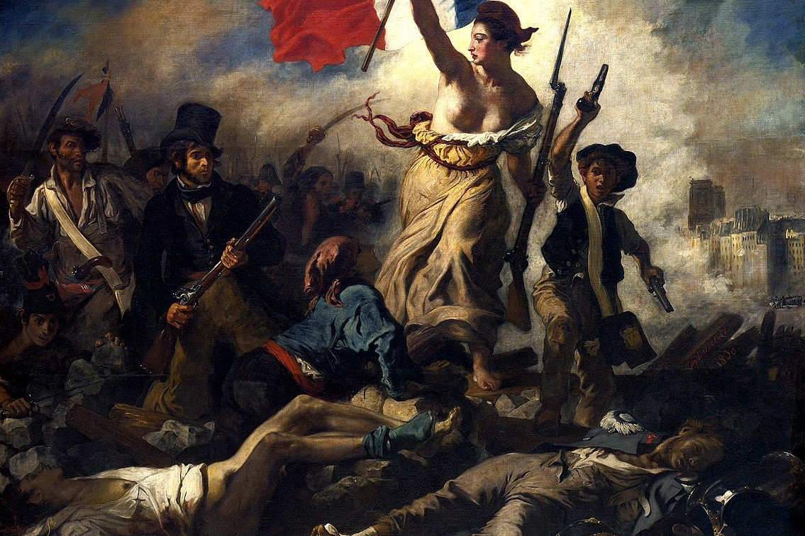 La liberté guidant le peuple (E.Delacroix)