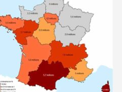 Recensement de la population en France en 2016- (Source: INSEE)
