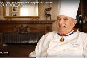 Paul Bocuse, ''le pape de gastronomie française'' est décédé à l'âge de 91 ans (Capture Euronews)
