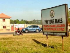 Campagne du gouvernement du Nigeria en 2013 pour inciter aux paiement des impôts. Allan Leonard/Flickr, CC BY-NC-ND