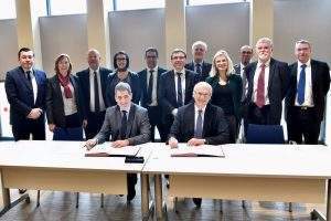 Signature de l'accord cadre entre la Région Grand Est et EDF (photo RGE)