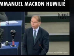 Sévère réquisitoire contre Macron au Parlement européen (images Parlement européen)