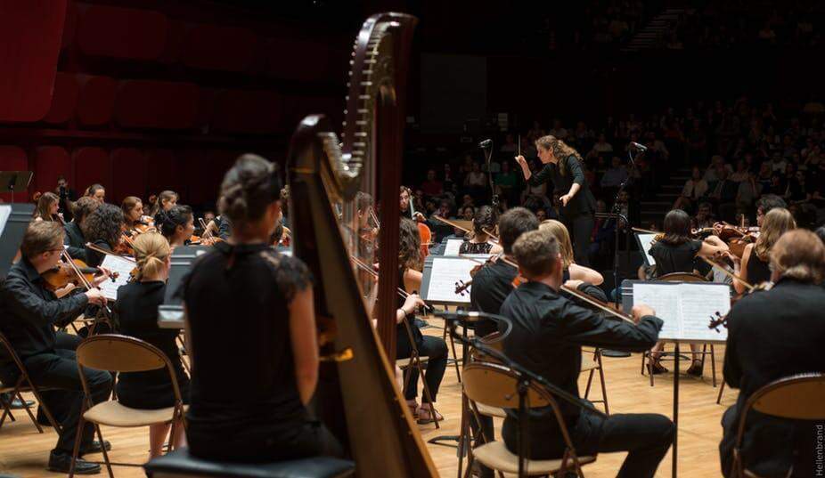 A travers des concerts ouverts au grand public, les orchestres universitaires veulent démocratiser la musique classique. Joël Hellenbrand/Orchestre universitaire de Strasbourg - ESOF, Author provided