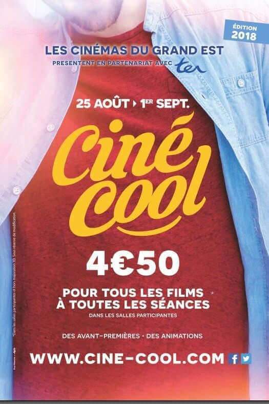 Ciné-Cool 2018, l'affiche
