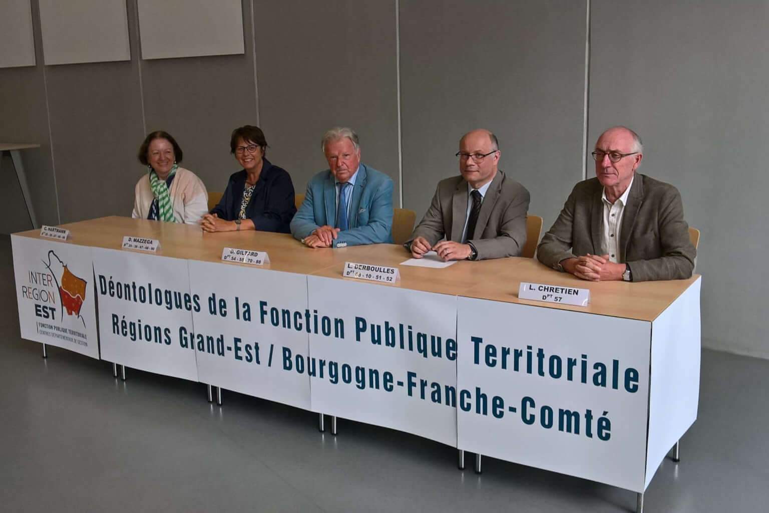 Première conférence des référents déontologues du Grand Est et de Bourgogne-Franche-Comté le 30 aoûts 2018 au CDG 54 (Photo DR)