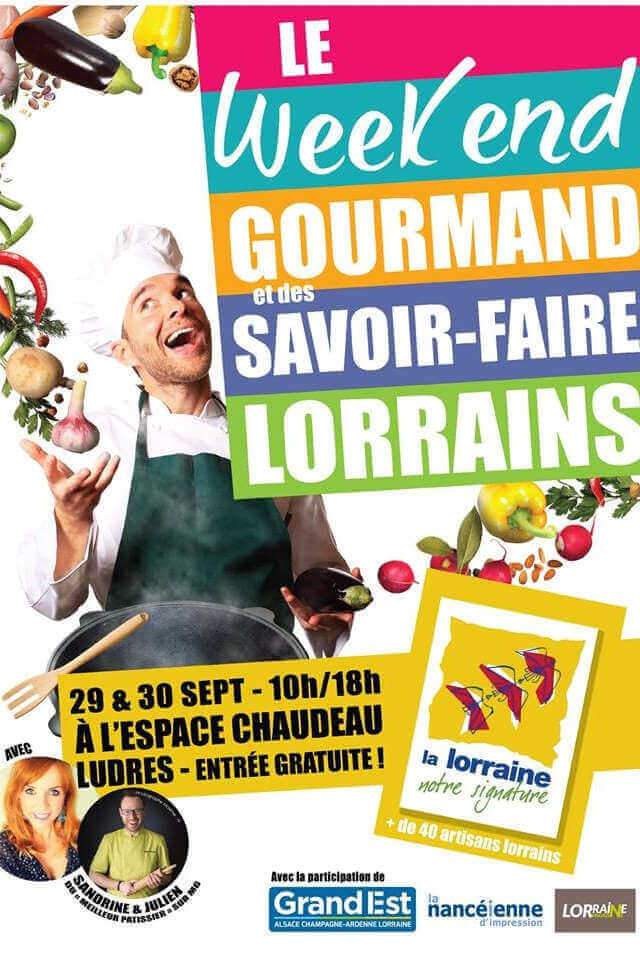 Week-end gourmand à Ludres (affiche)