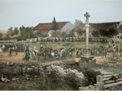 Evoquant une grande bataille qui s'est déroulée au début de la guerre de 1870, le Panoroma de Rezonville a été réalisé par le peintre français Alphonse de Neuville