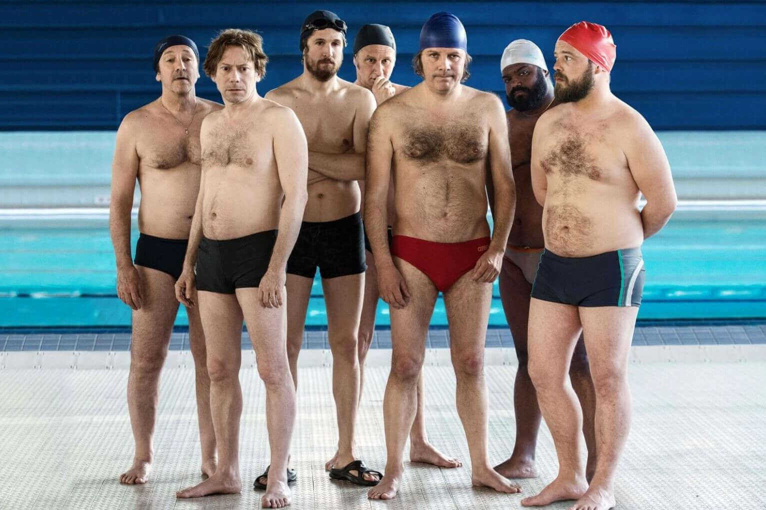 Gilles Lellouche a réuni un super casting, une belle palette d'acteurs qui ont accepté de suivre un entrainement de plusieurs mois en piscine.