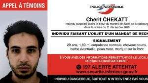 Appel à témoins de l'attaque de Strasbourg