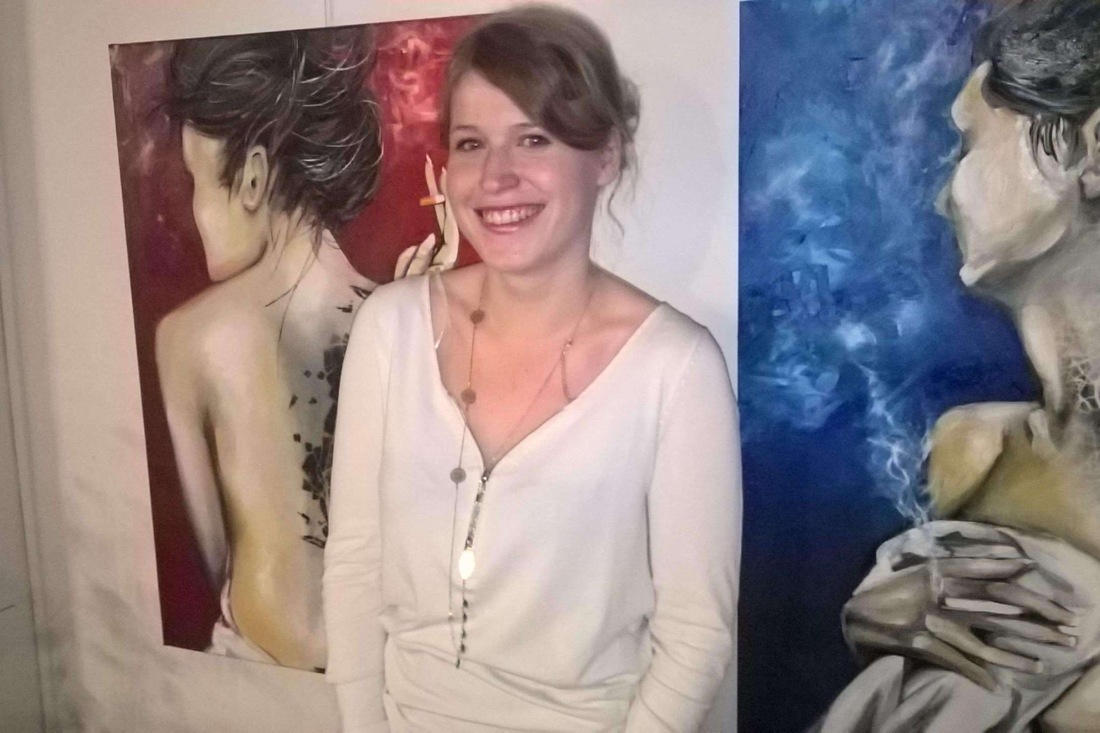 Chloé Parmentier expose ses oeuvres à Nancy (photo DR)