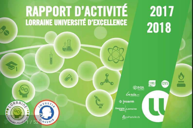 Rapport de Lorraine Université d'Excellence