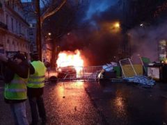 Situation insurrectionnelle à Paris, le 1er décembre 2018 (photo DR)