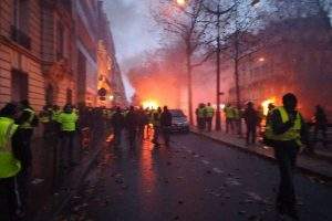 Samedi 1er décembre 2018, manifestations dans Paris (Photo DR)