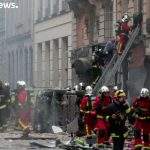 Deux pompiers tués dans une explosion due au gaz à Paris (capture euronews)
