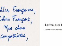 Lettre aux Français du Président de la République