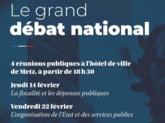 Metz : grand débat national (réunions publiques)