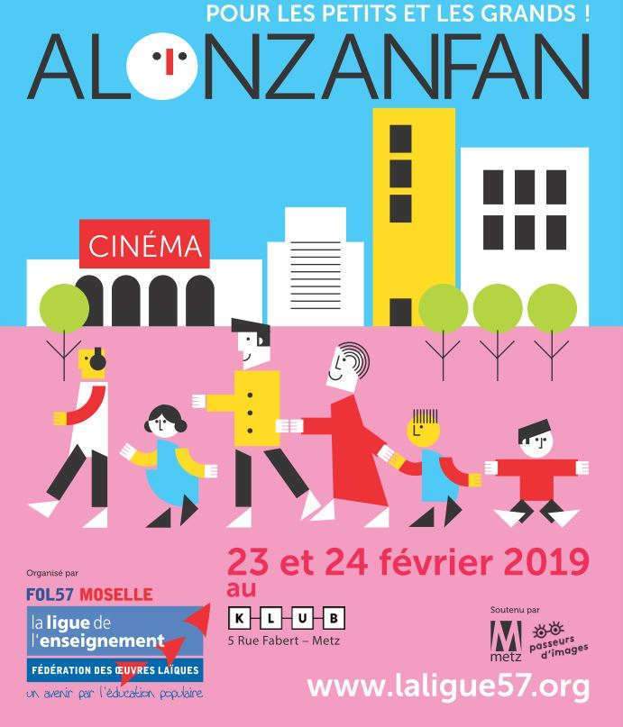 Alonzanfan, le cinéma pour petits et grands (affiche)