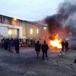 Blocage de la prison de Toul en 2018 (DR)