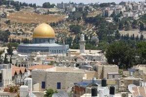 Le mont du temple à Jérusalem, carrefour des trois religions monothéistes (Pixabay)