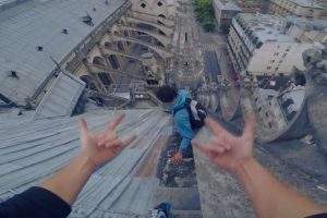 Les images insensées de deux jeunes youtubeurs sur NDDP (Capture Youtube)