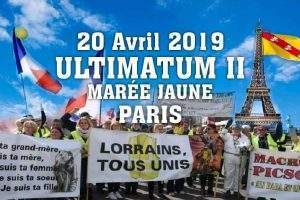 Gilets jaunes, acte 23,Ultimatum 2 (Facebook)