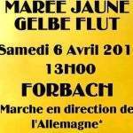 Manif des GJ à Forbach le 6 avril 2019