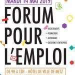 Forum pour l'emploi à Metz (affiche)