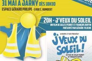 Soirée de fête et de débats à Jarny (54) avec les Gilets jaunes (affiche)