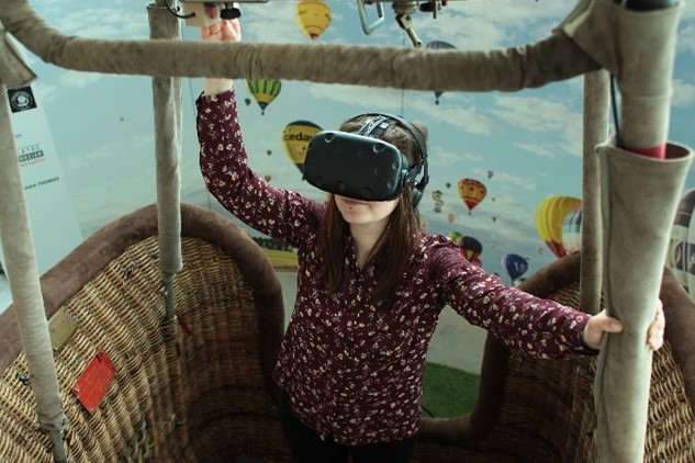vols en réalité virtuelle à l'aéro-muséée Pilâtre de Rozier (Photo Pilâtre de Rozier)