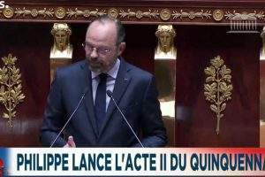 Le Premier ministre devant l'Assemblée nationale le 12 juin 2019 (capture euronews)