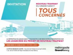 Tram Nancy : Réunion d'information le12 juin à Brabois