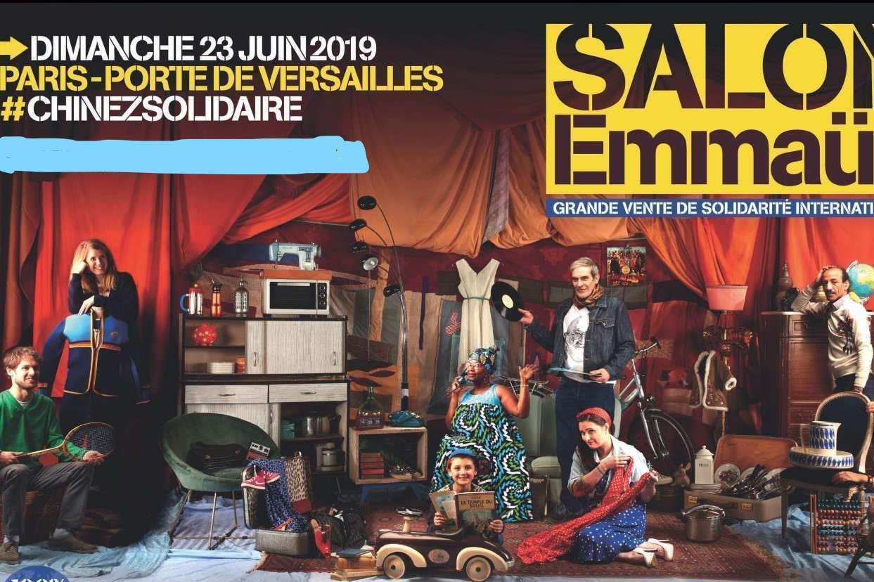 19ème salon Emmanüs le 23 juin 2019 à Paris (affiche)