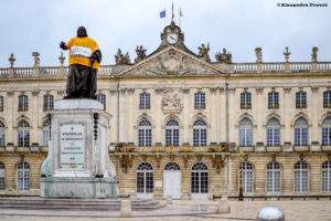 L'hôtel de Ville de Nancy, place Stanislas du temps des Gilets jaunes (Flickr)
