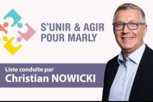 Christian Nowicki "S'unir et Agrir pour Marly" (capture site internet)