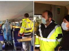 Patients à bord du TGV (Twitter CHR Metz-Thionville)