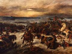 la bataille de Nancy par Delacroix (Musée des Beaux-Arts de Nancy)