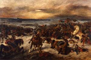 la bataille de Nancy par Delacroix (Musée des Beaux-Arts de Nancy)